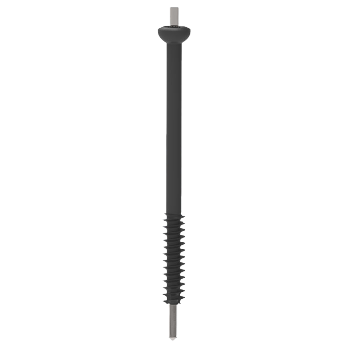 Low profile titanium cannulated screw 4.5 mm x 26 mm partially threaded