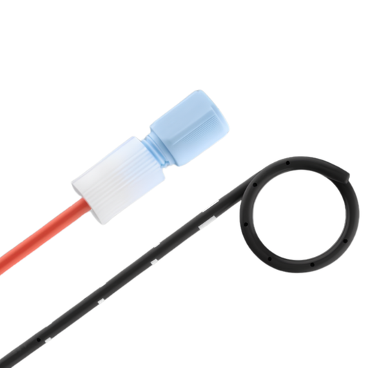 Black Silicone Filiform Double Pigtail Ureteral Stent Set 133626 with Hydrophilic Wire Guide 6 Fr x 26 cm Bard Medical