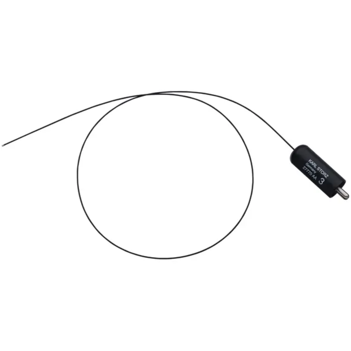 Bugbee monopolar coagulating ball electrode measuring 3 Fr x 53cm, designed for precise tissue coagulation and hemostasis during endourological procedures.