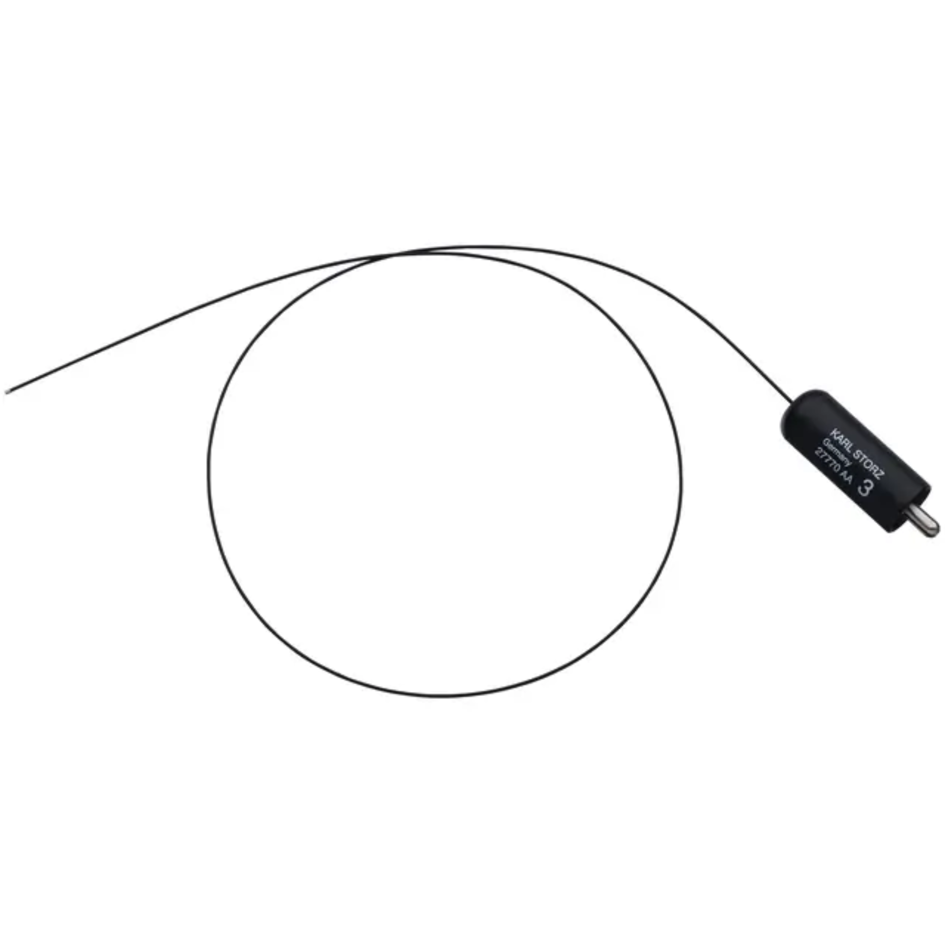 Bugbee monopolar coagulating ball electrode measuring 3 Fr x 53cm, designed for precise tissue coagulation and hemostasis during endourological procedures.