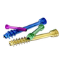 Headless cannulated compression screw 6.5 mm x 100 mm short thread