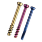 Headless cannulated compression screw 6.5 mm x 110 mm short thread