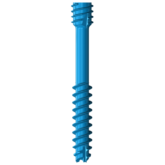 Headless cannulated compression screw 6.5 mm x 115 mm long thread