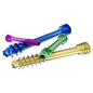 Headless cannulated compression screw 6.5 mm x 120 mm long thread