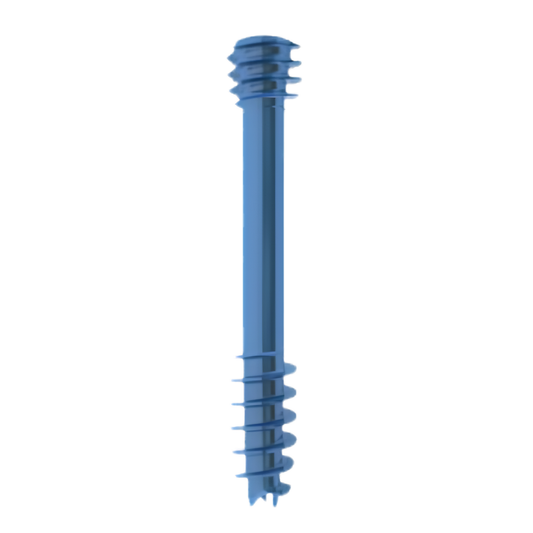 Headless cannulated compression screw 6.5 mm x 45 mm short thread