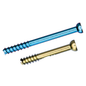 Headless cannulated compression screw 6.5 mm x 80 mm long thread