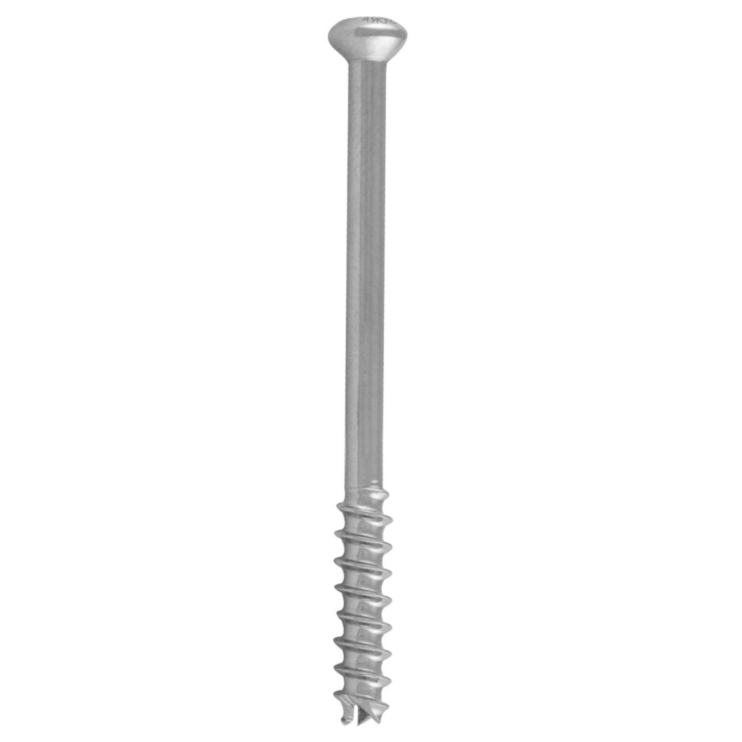 Low profile titanium cannulated screw 4.5 mm x 34 mm partially threaded