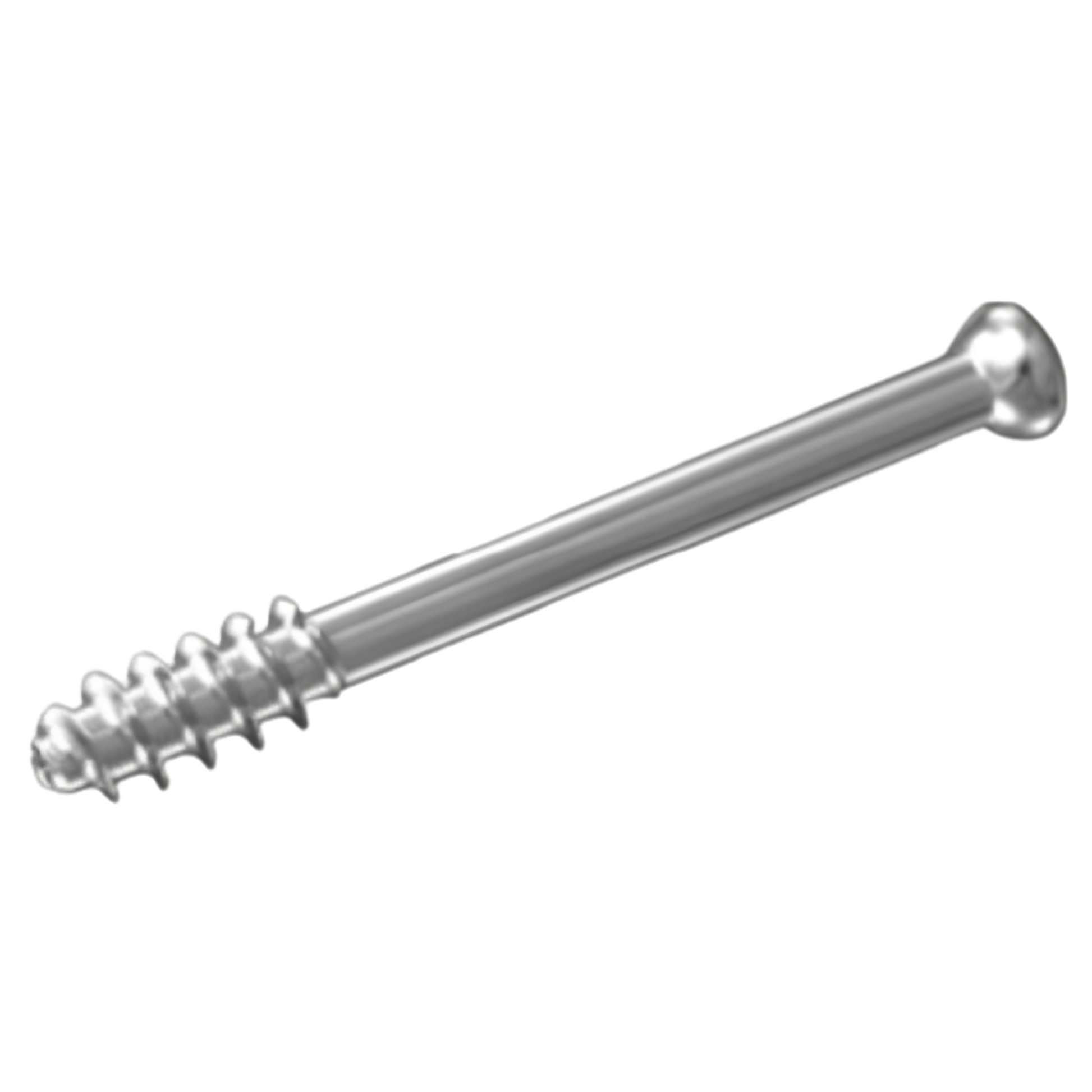 Low profile titanium cannulated screw 4.5 mm x 36 mm fully threaded
