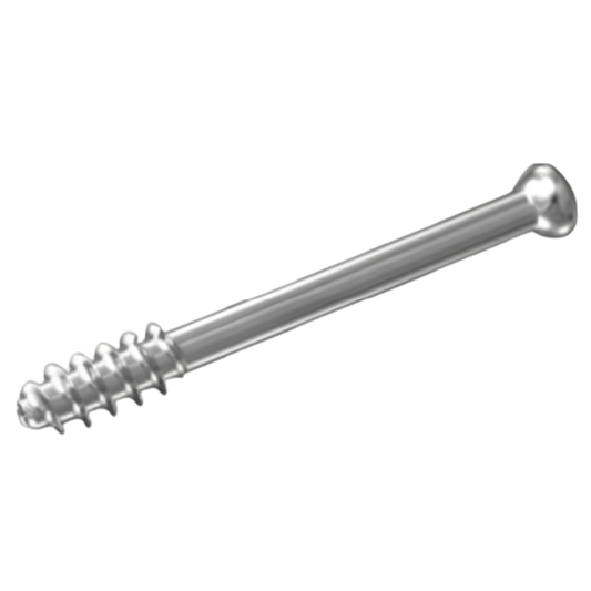 Low profile titanium cannulated screw 4.5 mm x 36 mm fully threaded