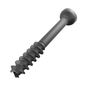 Low profile titanium cannulated screw 4.5 mm x 45 mm partially threaded