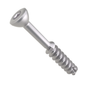 Low profile titanium cannulated screw 4.5 mm x 65 mm partially threaded