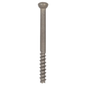 Low profile stainless steel cannulated screw 4.0 mm x 42 mm long thread