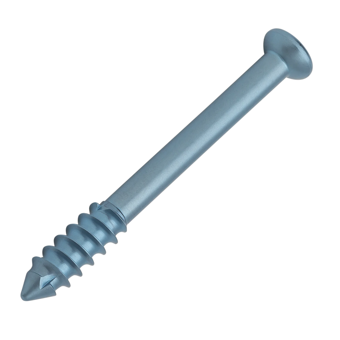 Low profile titanium cannulated screw 4.5 mm x 22 mm fully threaded