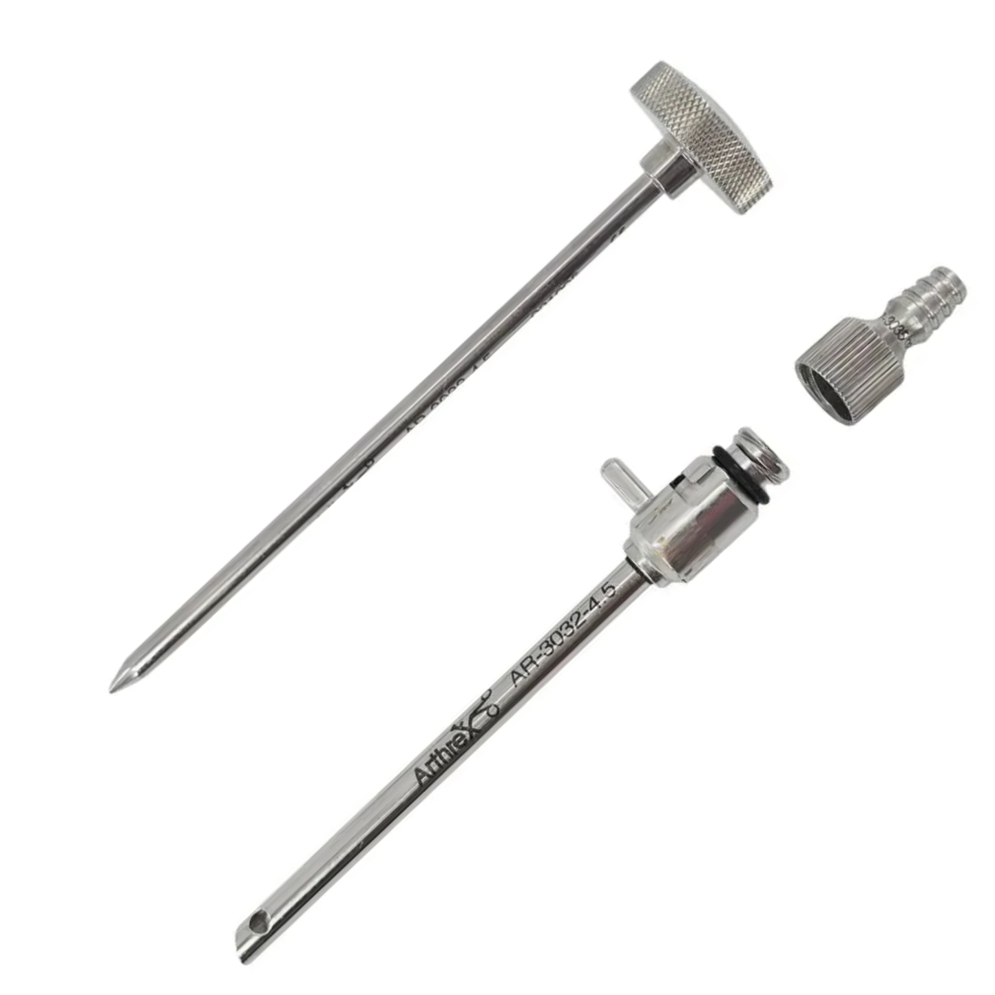 Low profile titanium cannulated screw 4.5 mm x 30 mm fully threaded
