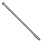 Low profile titanium cannulated screw 6.7 mm x 115 mm with 18 mm thread