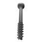 Low profile titanium cannulated screw 6.7 mm x 120 mm with 28 mm thread