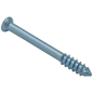 Low profile titanium cannulated screw 6.7 mm x 50 mm with 18 mm thread