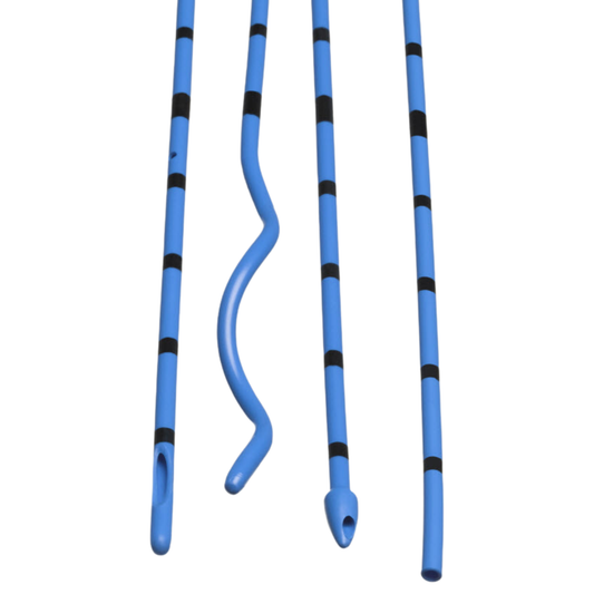 Open-End Ureteral Catheter 6 Fr x 70 cm M0064002020 box of 20 red right blue left