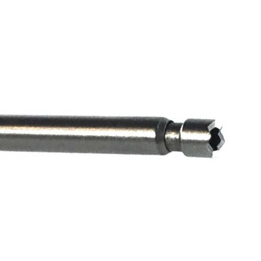 Ultrasonic lithotripsy probe designed for efficient fragmentation of kidney and urinary stones during endourology procedures, providing precise ultrasonic energy delivery and reliable clinical performance.